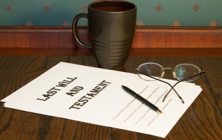 If you want to direct how your property will be disposed and distributed at your death, you need a will.The most common type of will is a "simple" will. Typically, a simple will directs that after all the taxes and all the debts are paid, any remaining property is given to the surviving spouse. But, if the spouse is not alive, then the property is typically given to the children through the will.